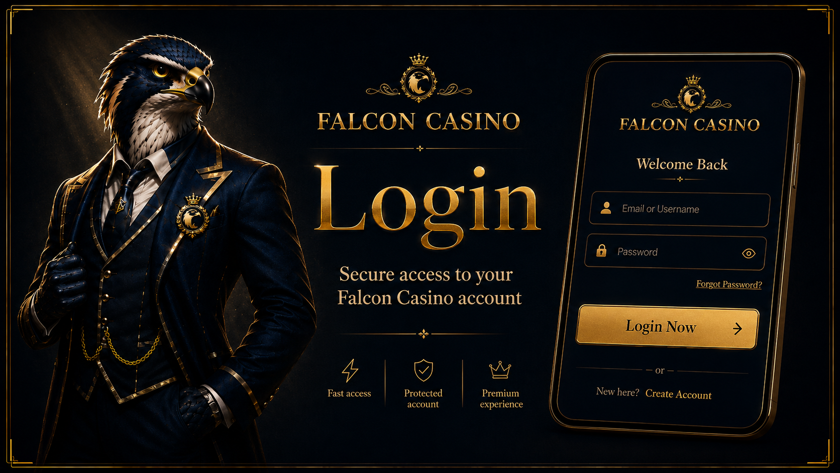 Falcon Casino Login – Secure Access to Your Account